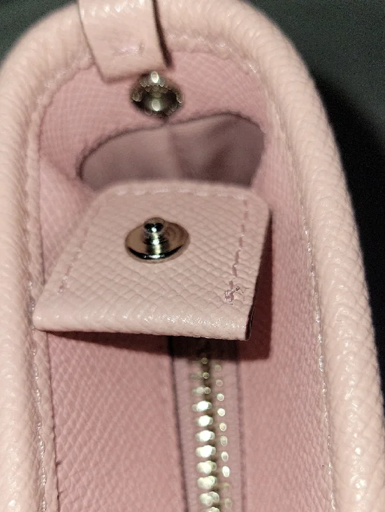 Coach Blush Pink Leather Tote with Double Straps - Picture 15 of 15